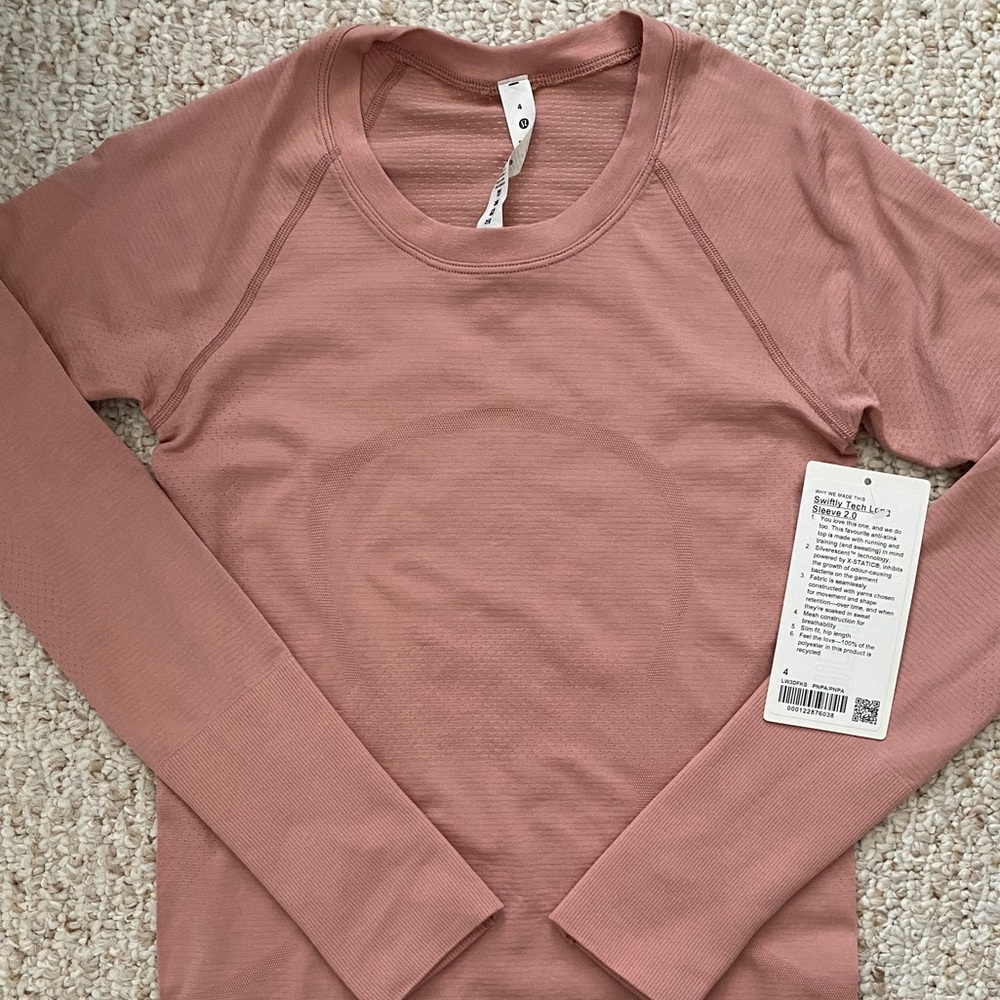 Lululemon Swiftly Tech Long Sleeve 2.0